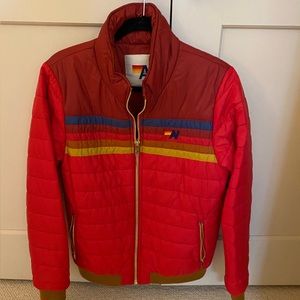 Aviator Nation Long Sleeve Down Jacket